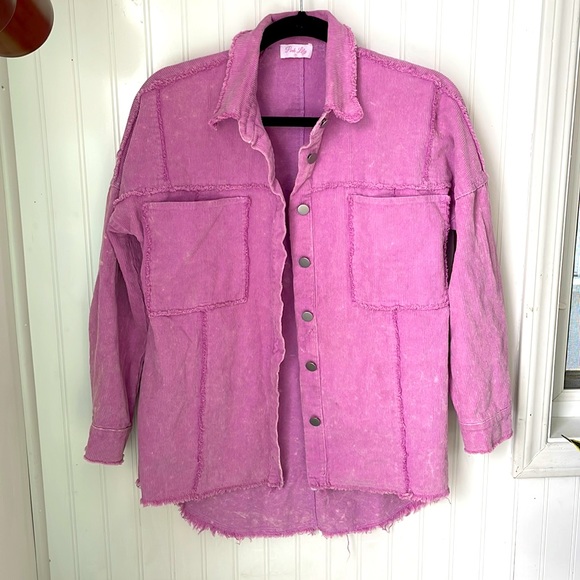 Pink Lily Jackets & Blazers - Pink Lily shacket